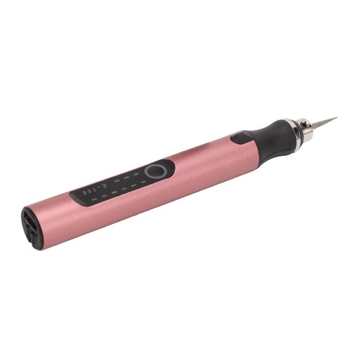 Rose gold electric engraving - rose,