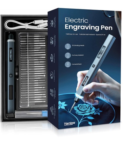 Engraving pen for metal wood - pen,