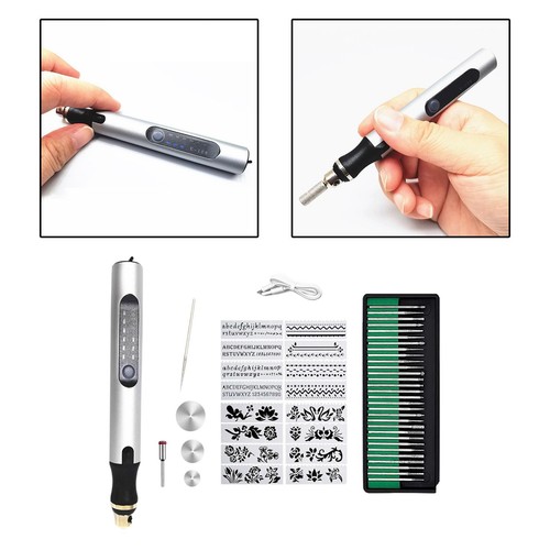 Engraving pen set electric - set,