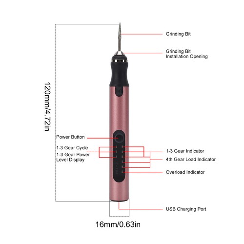 Speed electric engraver pen - electric,