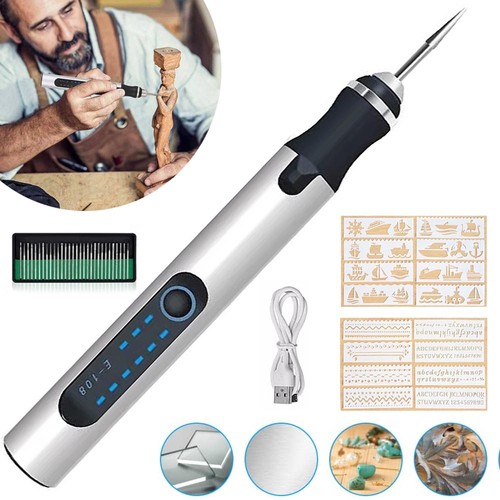 Engraving pen set with - pen, bits
