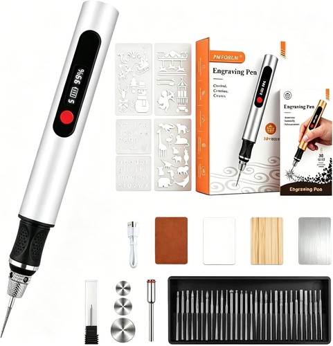 Engraving pen for metal wood - for,